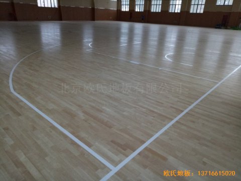 浙江臺州路北街道籃球館運(yùn)動(dòng)地板鋪設(shè)